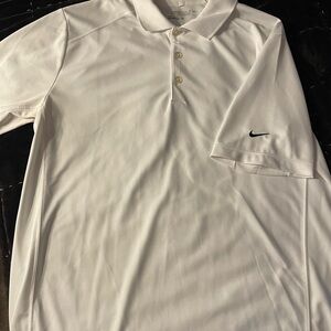 Nike Men's White Polo Shirt